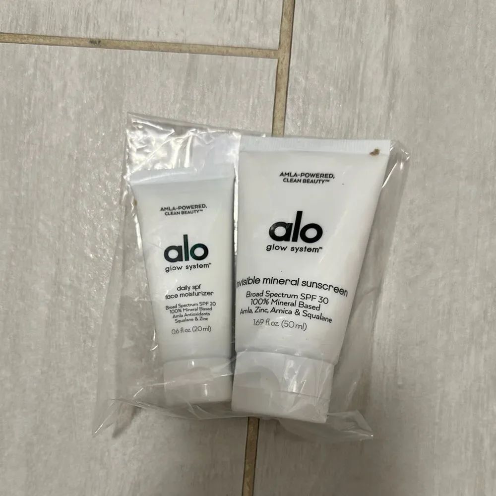 NWT Alo face and body sunscreen skincare